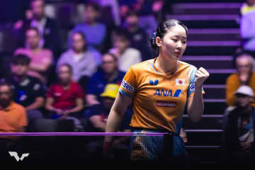 張本美和  地元フランスの21歳をフルゲームで破る！ベスト8進出【卓球 WTTモンペリエ】