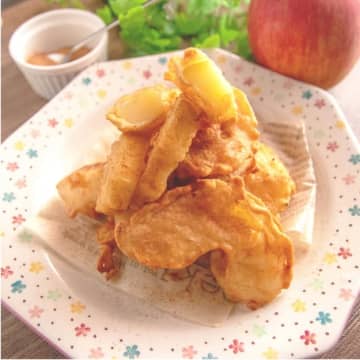 【りんご1個あればもう勝ちです】「もう1つ食べたい」「材料たったこれだけ」家族みんながハマったレシピ