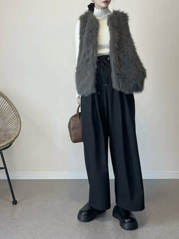 ラクだけどカジュアルすぎない！キレイめ派さんのワイドパンツコーデはこう着るのが正解です♡