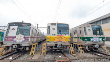 営団時代を代表する3形式が横並び　新木場車両基地の撮影会開催レポ