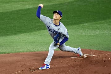 山本由伸 6回5安打1失点6奪三振96球 勝ち投手の権利得て降板 多彩な変化球で強力打線を翻弄