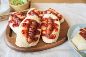 大人も子どもも大満足！ボリューム満点「簡単ウインナーパン」