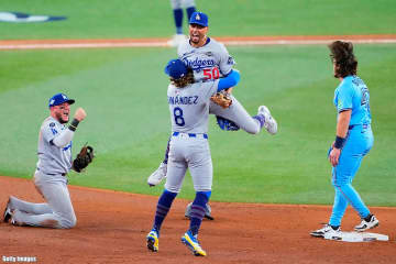 ドジャース、総力戦制し3勝3敗で逆王手　山本由伸6回1失点でWS通算3勝目、9回に佐々木朗希が捕まるも最後はグラスノーが圧巻セーブ締め！