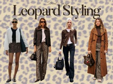 「レオパード柄」を本格活用！ 季節感深まる大人の辛口スタイル【ストリートスナップ】