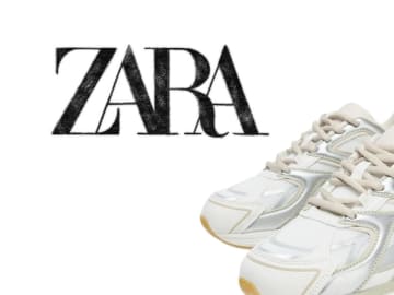 それドコの！？→ 実は【ZARA】です！ キラッとおしゃれ♡「主役級スニーカー」