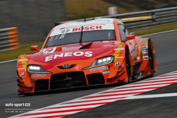 逆転王者を狙う14号車ENEOSがトップタイム。スーパーGT第8戦もてぎの公式練習はGT500の14台が1秒以内の接戦