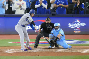 「あの球を…」大谷翔平の常識を逸する左中間二塁打に元ブルージェイズ投手が震え…驚愕パワーに衝撃「なんであんなに伸びるの？」