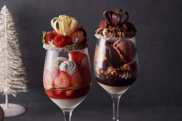 虎ノ門ヒルズのクリスマス、生木が織りなす森インスタレーション＆限定ケーキやギフトも