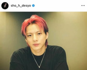 Number_i平野紫耀、爆イケなブラックコーデ＆クールな表情の最強ビジュ　「無敵すぎる！！」「破壊力あり過ぎ」