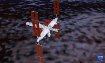 有人宇宙船「神舟21号」、宇宙ステーションとのドッキングを最速で完了