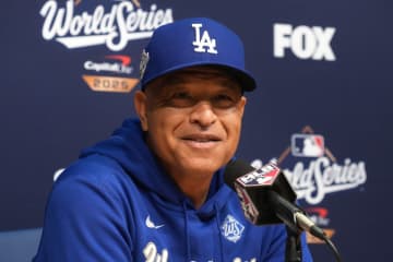 大谷翔平　ロバーツ監督は第７戦の先発について「可能性はある。まだ確定じゃないけどね」