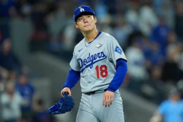【ドジャース】山本由伸　第７戦登板は「行けと言われたら行きますけど」「できれば応援を頑張りたい」
