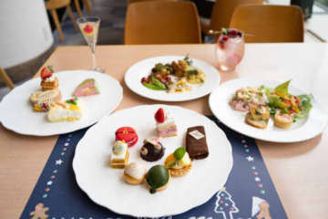 ヒルトン東京ベイでクリスマススイーツビュッフェ開幕 テーマは「テディベア・イン・ロンドン」