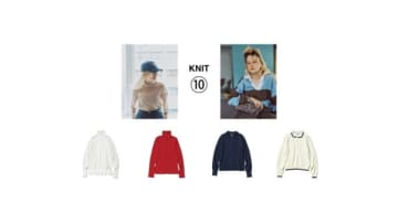 ポイントは「首元の余白」顔が大きく見えない「ゆるくてキレイなニット」の選び方