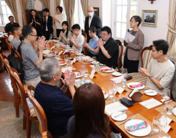 日本の東京・大阪から旅行会社関係者一行が視察と商談でマカオ訪問