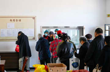 高齢者を地域で支える互助食堂の幸せなひととき　中国天津市