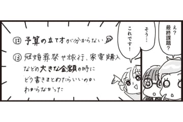 【マンガ・家計簿術＃15】ここまで来たら家計簿を書き続けるしかない！