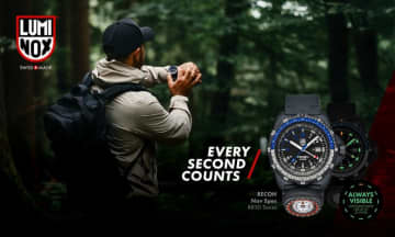 腕時計を超える究極のナビゲーションギア。戦術スペシャリストと共同開発した「リーコン NAV スペック 8830 シリーズ」【ルミノックス】