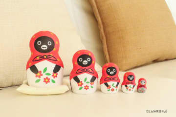 Suicaのペンギンから「はりこーシカ」のマトリョーシカとだるまが登場♪NewDays JRE MALL店で発売中♪