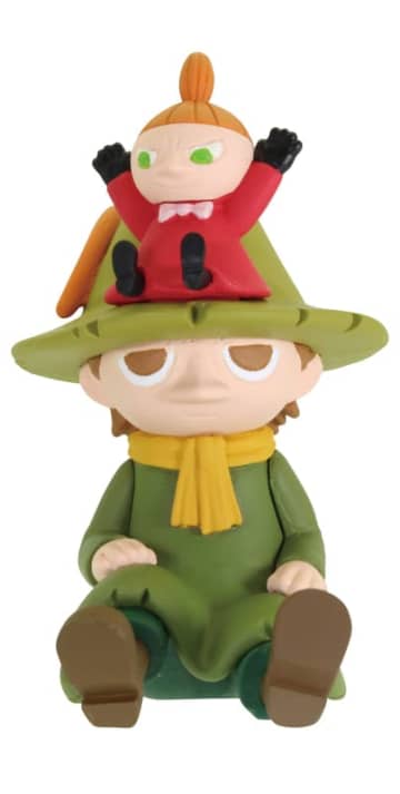 「ムーミン」より自由に旅することをこよなく愛するキャラ「スナフキン」のフィギュアがガチャで登場リトルミイやヨクサルも一緒に再現された全4種類がラインナップ