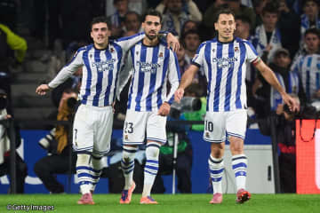 バスクダービーはAT弾でレアル・ソシエダに軍配！　久保建英は途中出場で躍動＆幻のアシストも