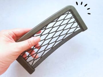 【セリア】こう見えて車グッズ！つけたら全員欲しくなる「不思議ネット」使ってみた♡