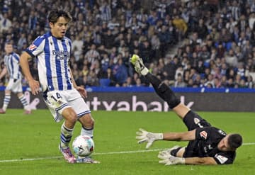 復帰の久保建英、後半途中出場　サッカーのスペイン1部