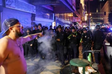 ドジャースファン暴徒化警戒でＬＡ全域に〝警報〟　昨年ＷＳはバス放火に強盗でトラブル続出