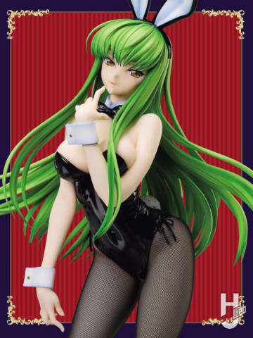 全高約60cmの超ビッグサイズ!!バニー姿の「C.C」のフィギュアが爆誕!!／「ルルーシュ＆スザク」がるかっぷに初登場【コードギアス】