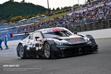 2026年からのGT500ニューウェポン、ホンダHRCプレリュードGTがもてぎに見参！ 牧野任祐の手によりデモラン