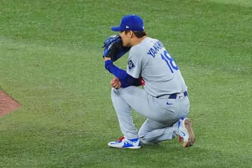 ド軍WSに「ちょっと吐きそう…」　9回の奇跡、由伸緊急登板…「心臓が持たない」