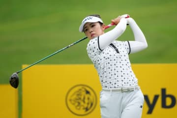 ＜速報＞米女子は雷雲接近で中断　山下美夢有が首位タイ