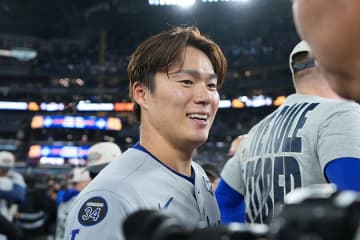 山本由伸にフリーマン“絶句”「昨日登板したんだよ」　感謝、感謝の思い「言葉にできない」