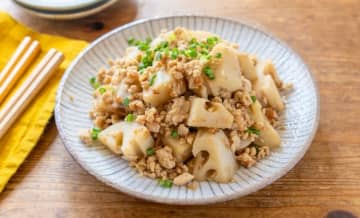 ほくほくおいしい！ご飯が止まらなくなる「ひき肉×れんこん」のおかず