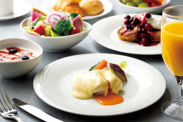 パレスホテル大宮、朝食ブッフェをリニューアル　埼玉県産ブランド卵「彩たまご」、メイン料理に使用　県産食材を使用の料理やご当地グルメそろう　ゼリーフライやみそポテトなどの郷土料理も