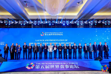 中国海南省で世界食学フォーラム　グローバル食システム報告発表
