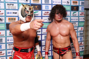【新日本】H.O.T.の非道にYAMATOが「悪」の覚醒！毒霧・ローブローの無法勝利で、タイガー最後の『SJTL』に有終の美「終わり良ければ全て良しだ」