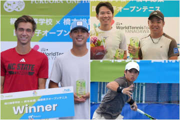 男子ITFツアー「柳川高等学校×橋本総業 国際男子OP」単はシック、複は片山翔／河野優平ペアが優勝！＜SMASH＞
