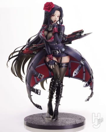 『勝利の女神:NIKKE』より「メイデン」が立体化！マスクを下げ「言霊」を発動する妖艶な姿を再現【グッスマ最新フィギュア】