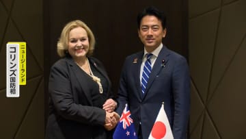 小泉防衛相「各国が日本の護衛艦などに関心」ニュージーランド国防相らと会談