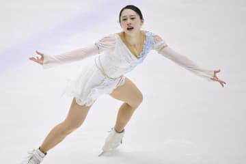フィギュア、三宅が女子2連覇　西日本選手権