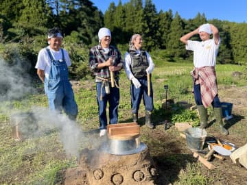 『DASH村』25年目の収穫祭！なにわ男子・藤原丈一郎が作ったかまどならぬ“かめど”で炊いた新米の味は？