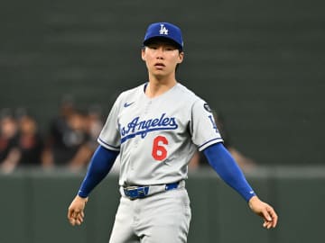 ドジャースのキム・ヘソン　最後の最後に守備出場「出ていなくても、試合を見てくれてありがとう」