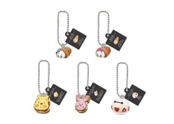 パンがモチーフのディズニーキャラクターぬいぐるみ「Nuiパン」がガチャになって11月中旬登場ボールチェーン仕様で持ち歩ける！
