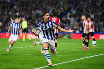 初ゴールはダービーの劇的弾！　ゴロチャテギ「チームメイトには『この日のために温存していた』と伝えたよ」