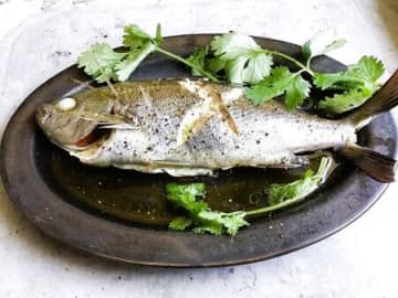 天然魚クエスト☆イサキのハーブ煮