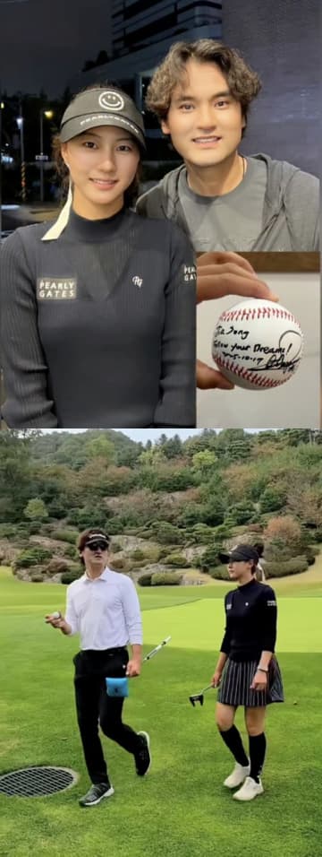 本当に18歳？女優の母を持つ韓国美人ゴルファー、大御所スポーツスターとの親密2SHOTが公開【PHOTO】