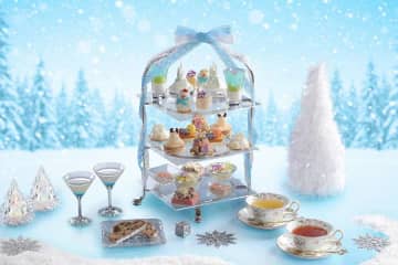 シェラトン都ホテル大阪、雪の女王をテーマにしたアフタヌーンティーを開催