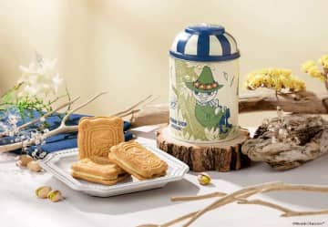 ムーミンの新作クッキー缶登場♡スナフキンデザインが癒しすぎる！