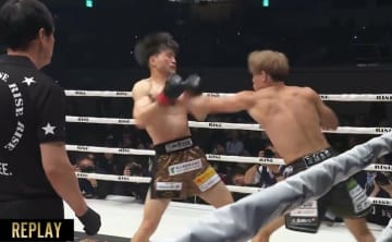 速すぎて見えないジャブで１ラウンド衝撃KO 「バケモノ」「ジャブで？笑」ファン騒然